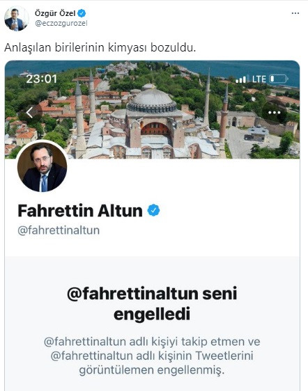 Özgür Özel'den Fahrettin Altun'a: Herhalde sitemi Fuat Oktay, Çavuşoğlu, Kurtulmuş ve Şentop’a - Resim : 4