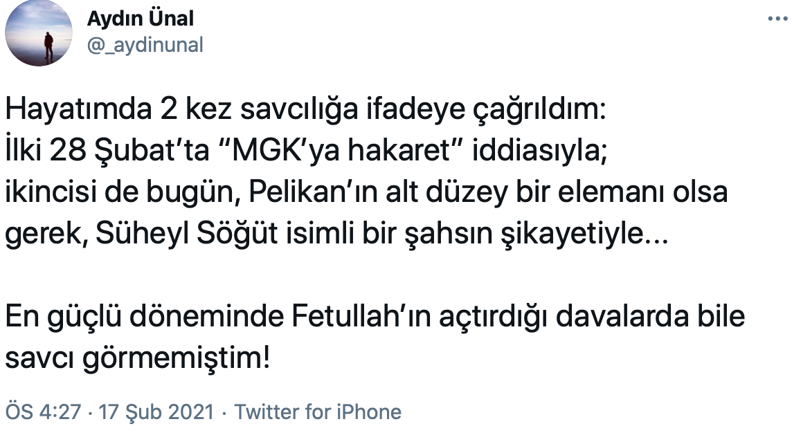 Erdoğan'ın eski metin yazarına Pelikan şoku! - Resim : 1