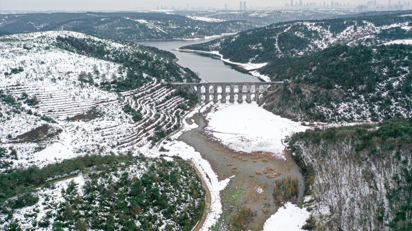 Aybar kar fırtınası sonrası İstanbul barajlarının doluluk oranlarında önemli artış