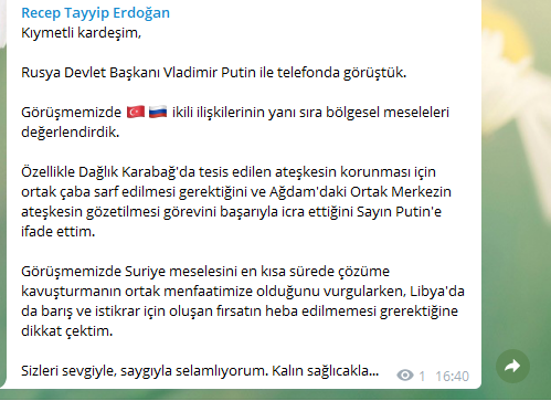 Erdoğan, Putin ile görüştü - Resim : 1