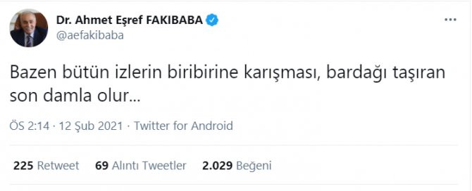 Eski bakan 'Bardağı taşıran son damla' dedi, AKP'den istifa etti! - Resim : 1
