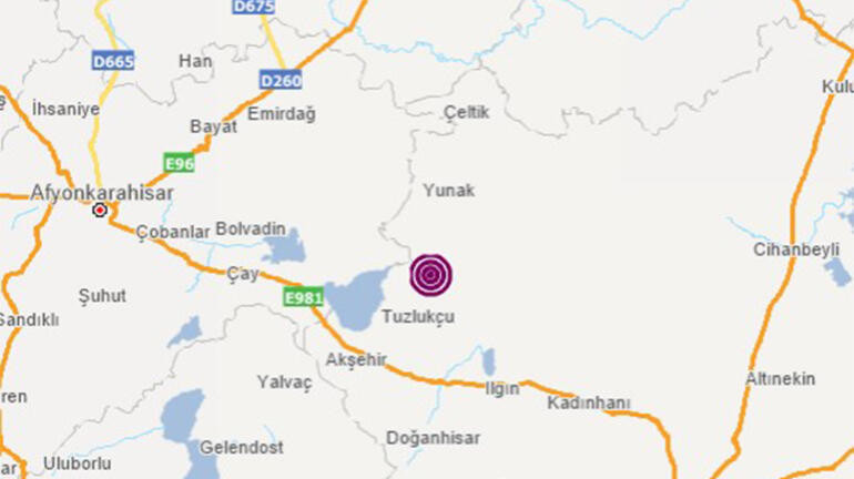 Konya'da korkutan deprem - Resim : 1