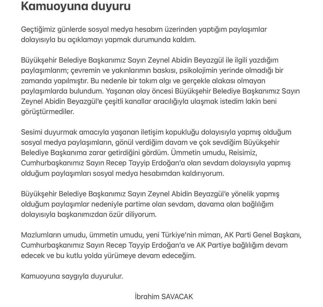 AKP'li başkana 'Oğlun çuvalla para götürüyor' diyen AKP'li yöneticiyi böyle susturdular! - Resim : 2