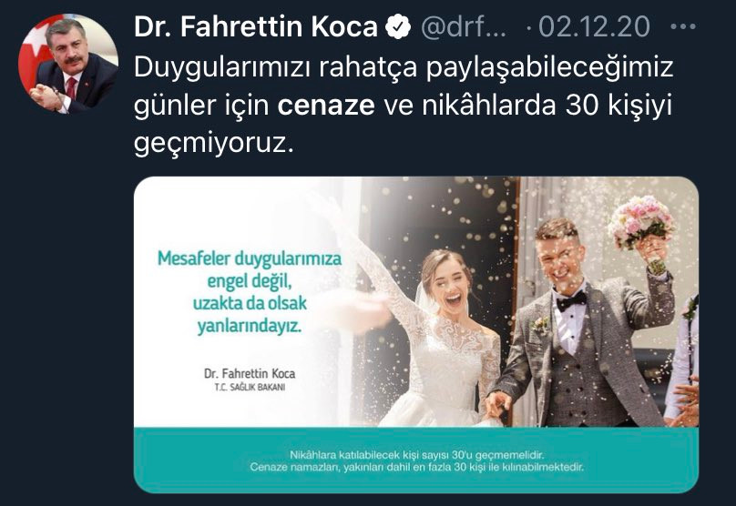 Fahrettin Koca'nın fotoğrafı sosyal medyayı ayağa kaldırdı - Resim : 2
