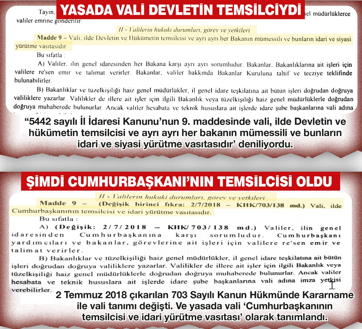 Erdoğan'ın neden 'benim valim' dediği ortaya çıktı: Yasa değişmiş! - Resim : 2