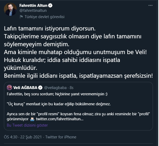 CHP'li Veli Ağbaba'dan Fahrettin Altun'a: Çakma Goebbels - Resim : 5