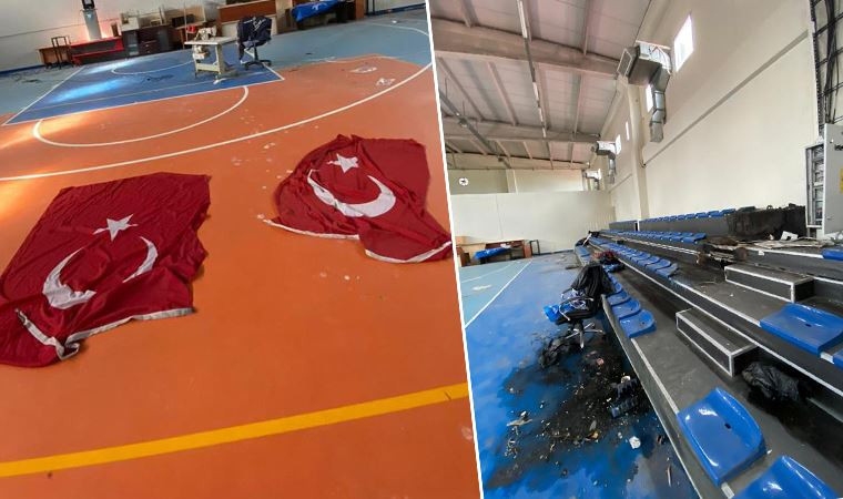 MHP'li belediyeye ait spor salonunda şok görüntüler! - Resim : 1