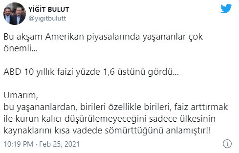 Yiğit Bulut isim vermeden Naci Ağbal'ı hedef aldı - Resim : 1