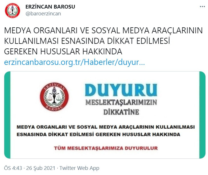 Barodan avukatlara reklam vurgulu 'sosyal medya' uyarısı: Paylaşımlarınıza dikkat edin - Resim : 1