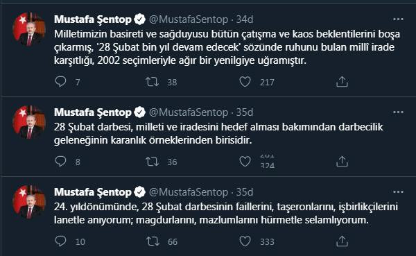 TBMM Başkanı Mustafa Şentop'tan 28 Şubat mesajı - Resim : 1