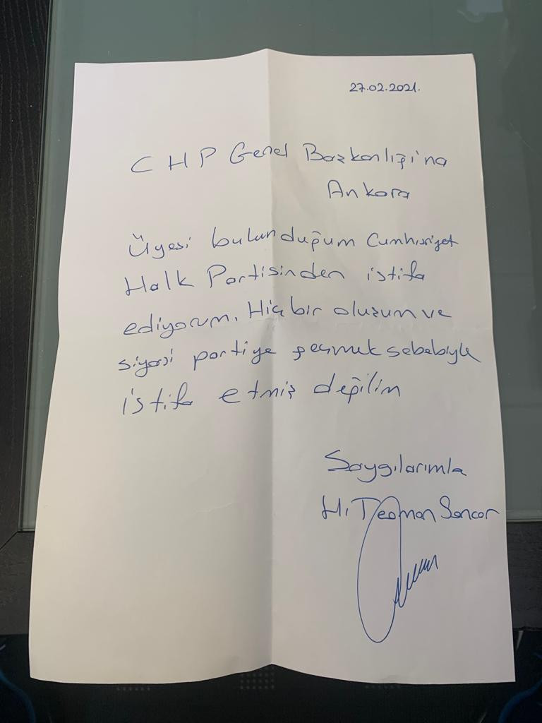 CHP'den istifa eden Teoman Sancar'dan yeni açıklama! İnce'nin yanına mı geçecek? - Resim : 1