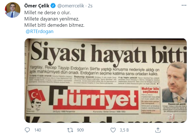 AKP'den Hürriyet'in manşetine yıllar sonra sert tepki - Resim : 1