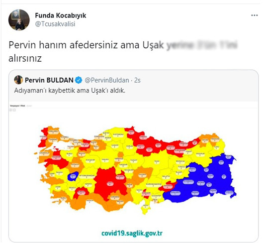 Pervin Buldan'ın paylaşımı kriz çıkardı: Uşak Valisi'nden küfürlü tweet açıklaması - Resim : 3