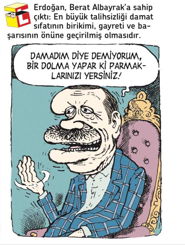 LeMan'dan bu defa da güldüren 'damat' karikatürü - Resim : 1