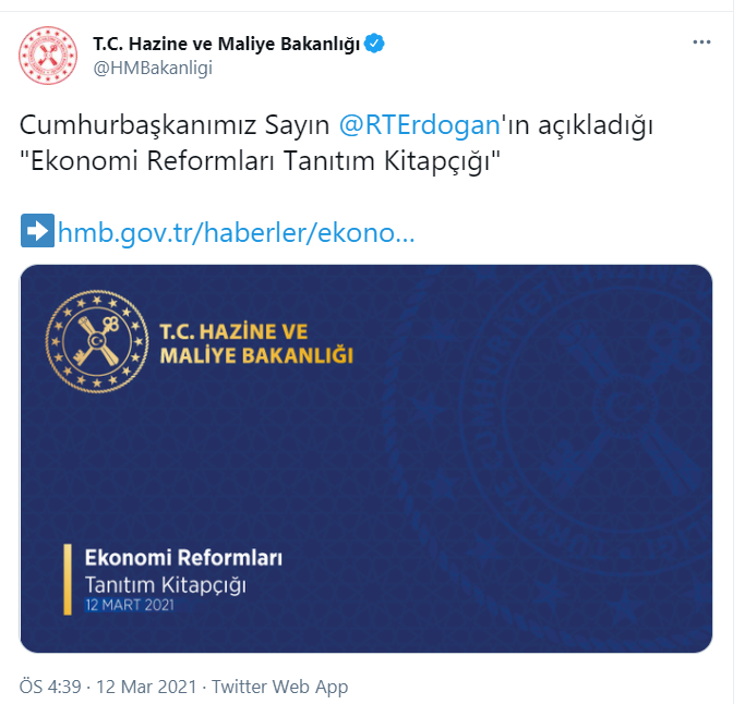 Hazine ve Maliye Bakanlığı, 'Ekonomi Reformları Tanıtım Kitapçığı'nı paylaştı: İşte tüm merak edilenler - Resim : 1