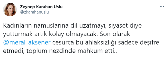 AKP'li eski milletvekilinden Meral Akşener'e destek - Resim : 1