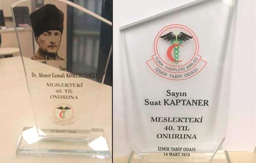 İzmir Tabip Odası, onur plaketinden Atatürk'ü çıkardı! - Resim : 1