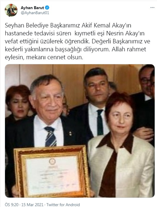 Seyhan Belediye Başkanı CHP'li Akif Kemal Akay'ı yıkan haber - Resim : 2