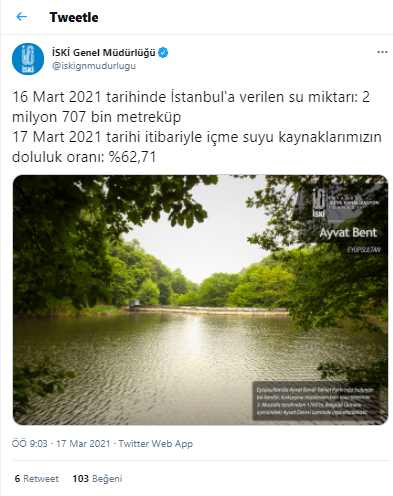 İSKİ açıkladı: İstanbul'da barajlarda doluluk oranlarında son durum - Resim : 1