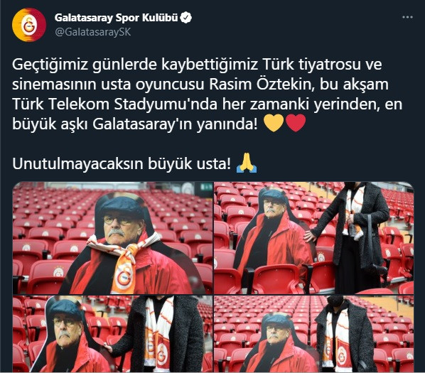Galatasaray'dan Rasim Öztekin'e büyük vefa - Resim : 2