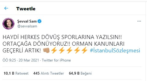 Şevval Sam: Haydi herkes dövüş sporlarına yazılsın! - Resim : 1