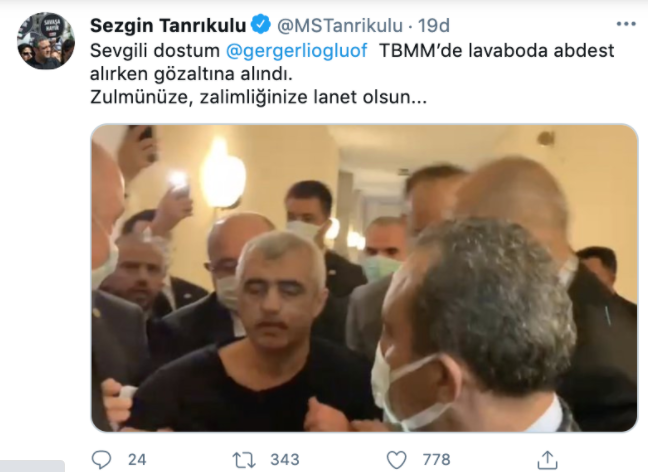 HDP'li Hüda Kaya: Gergerlioğlu, abdest alırken en savunmasız haldeyken derdest edildi - Resim : 1