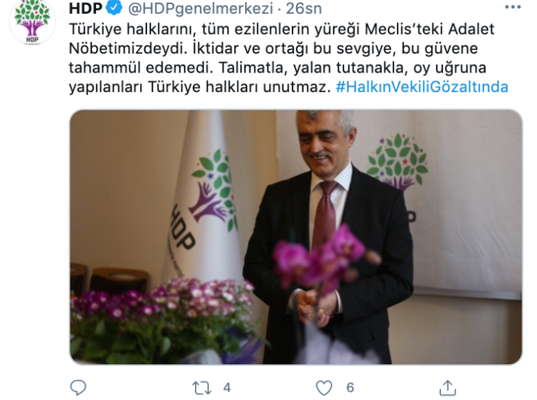 HDP'den Gergerlioğlu'nun gözaltına alınmasıyla ilgili ilk açıklama - Resim : 2