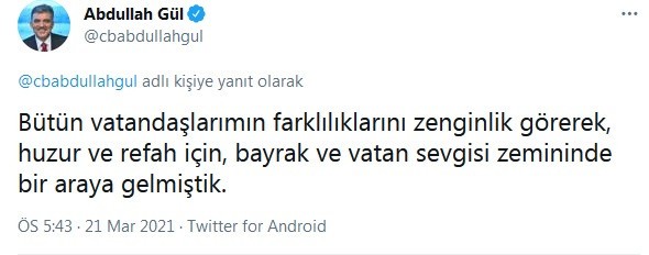 Abdullah Gül'den Devlet Bahçeli'ye 12 yıl önceki görüntülerle 'Norşin' cevabı - Resim : 2