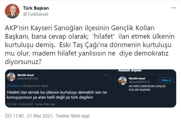 AKP'li başkan: Hilafeti ilan etmek bu ülkenin kurtuluşu demektir - Resim : 2