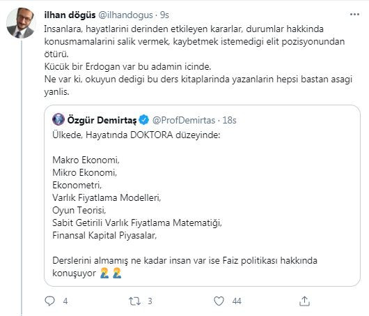 Kim haklı? Özgür Demirtaş paylaştı, diğer ekonomist karşı çıktı! - Resim : 1