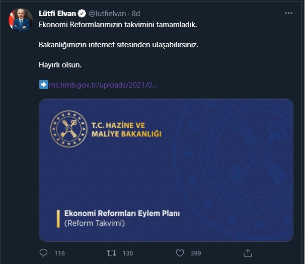 Bakan Lütfi Elvan ekonomide reform takvimini açıkladı! - Resim : 1