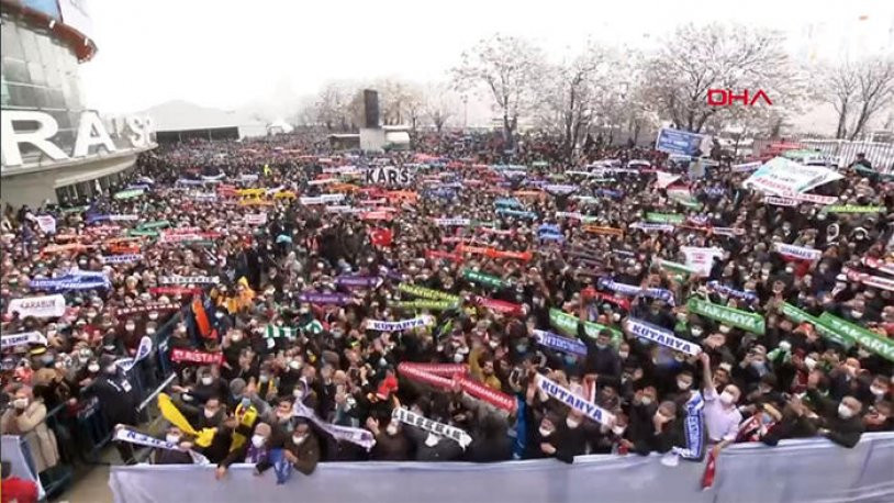 AKP kongresinde gündeme damga vuracak fotoğraf: Koronavirüs böyle unutuldu