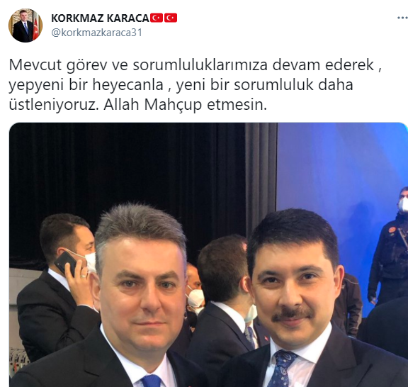 AKP'de Korkmaz Karaca'ya yeni görev - Resim : 1