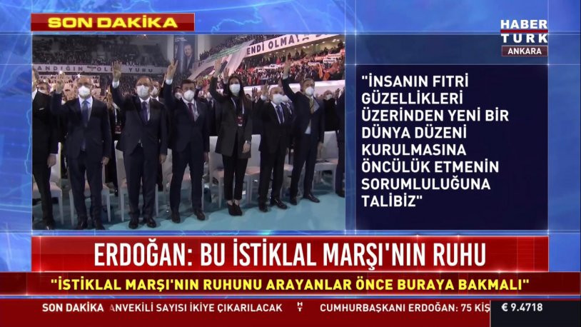 AKP kongresinde dikkat çeken kare! Genel başkan yardımcısı Rabia'yı unutunca... - Resim : 1