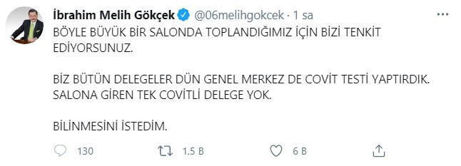 Melih Gökçek AKP kongresindeki kalabalığı böyle savundu - Resim : 1