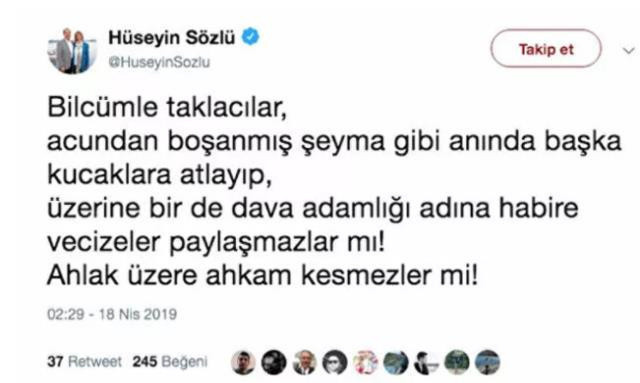 Şeyma Subaşı'na hakaret eden Bahçeli'nin başdanışmanı Sözlü'ye hapis cezası - Resim : 1