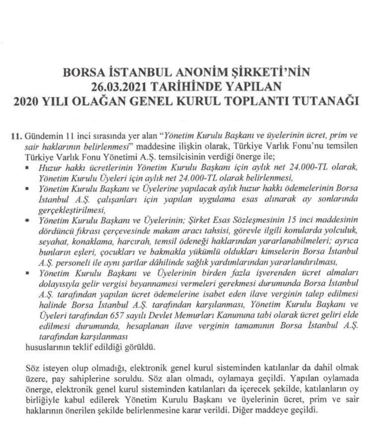 Borsa İstanbul’da yüzde 33 zam: Fahrettin Altun ve diğer üyelerin maaşı 24 bin TL'ye yükseldi - Resim : 1