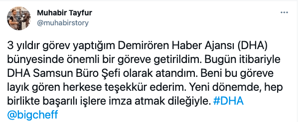 Demirören Haber Ajansı'nda üst düzey atama - Resim : 1