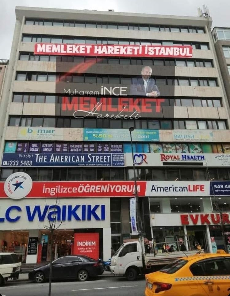 İşte Muharrem İnce'nin partisinin İstanbul İl Başkanlığı binası! - Resim : 1