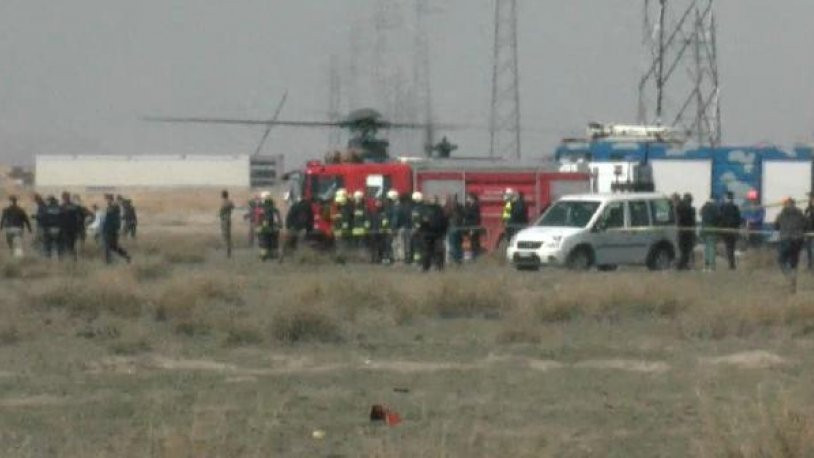 Konya'da askeri eğitim uçağı düştü: Pilot şehit oldu