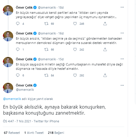 AKP'li Ömer Çelik'ten Faik Öztrak'a Erdoğan cevabı - Resim : 2