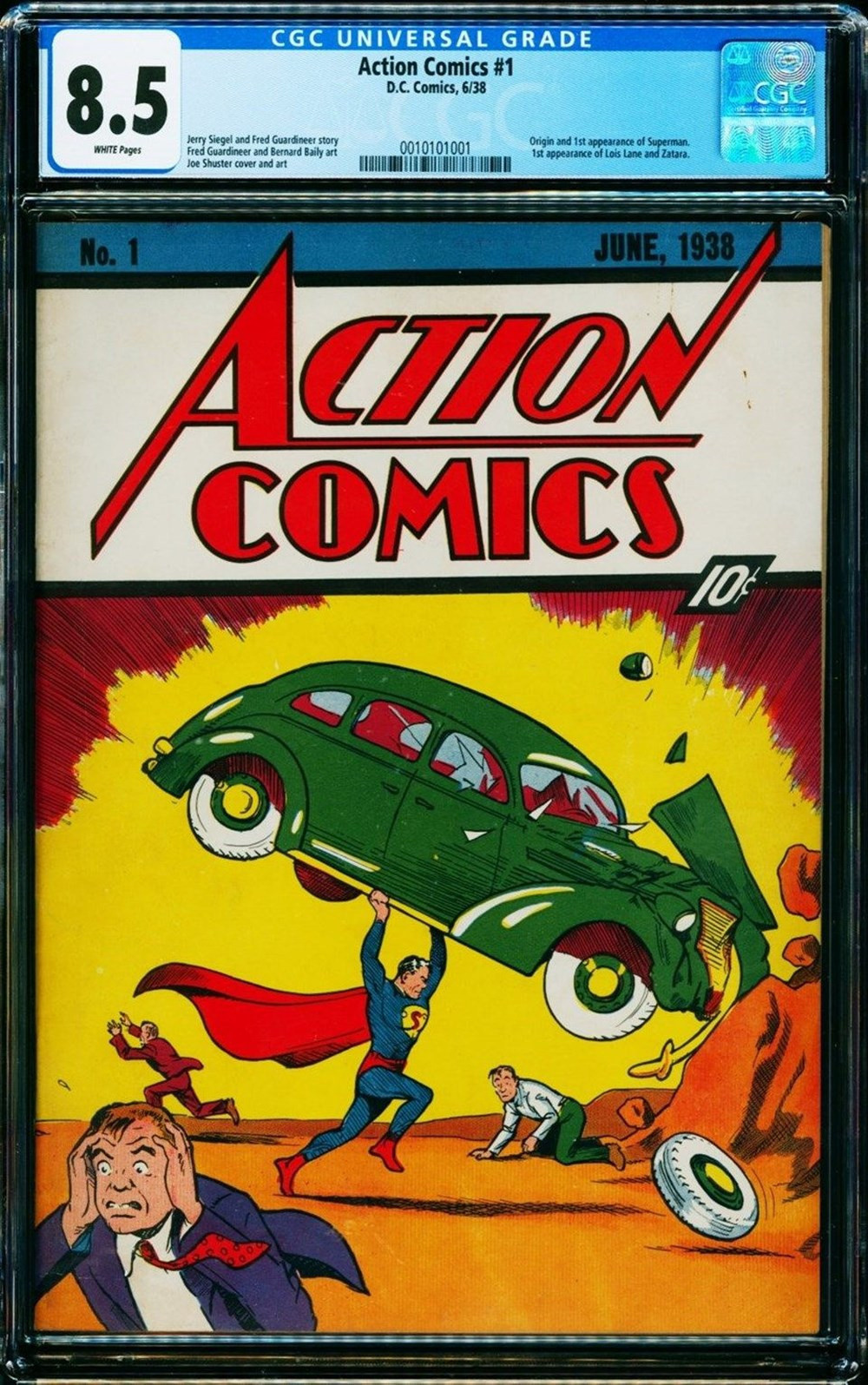 Superman çizgi romanı 3,25 milyon dolara satıldı - Resim : 1