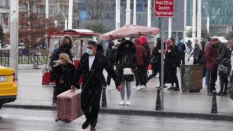 İstanbul'da kar sürprizi - Resim : 1