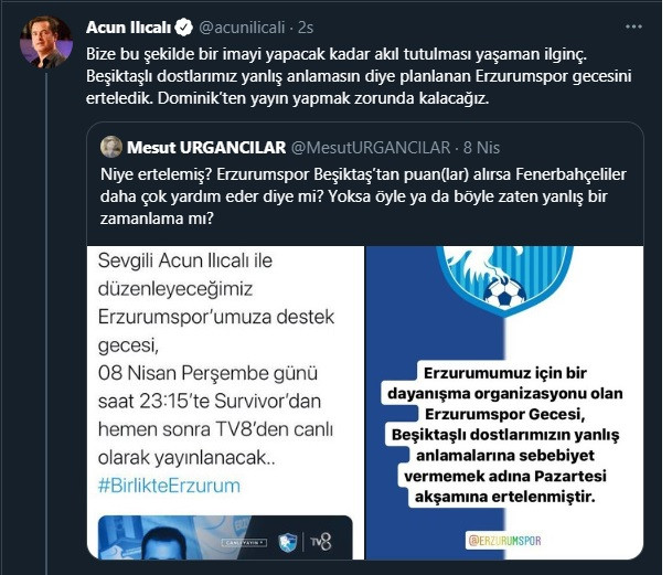 Acun Ilıcalı'dan Beşiktaş yöneticisine sert sözler! - Resim : 2