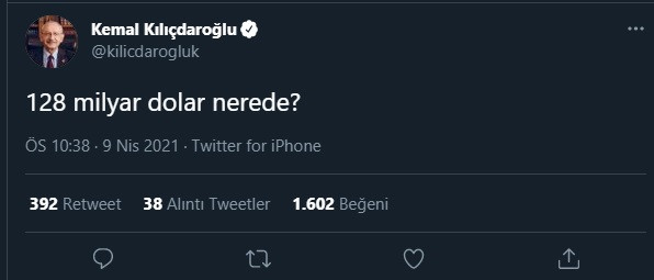 Kılıçdaroğlu yayından çıktı, bu tweeti attı! - Resim : 2