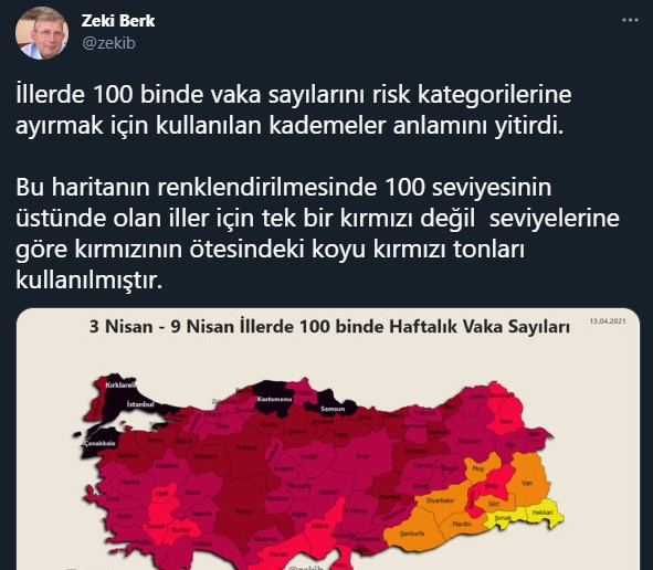 Türkiye'nin tamamı kızardı, il il kırmızının tonlarına göre yeni risk grupları ortaya çıktı! - Resim : 2
