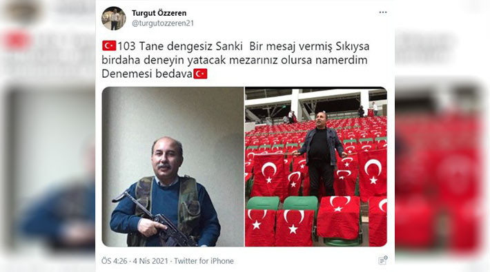 AKP'li yöneticilerden emekli amirallere art arda silahlı ölüm tehditleri! - Resim : 2