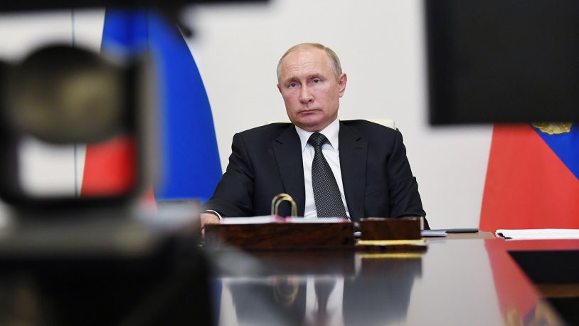 Rusya'nın Ukrayna'ya saldırması sonrası Putin ilk kez kameraların karşısına geçti