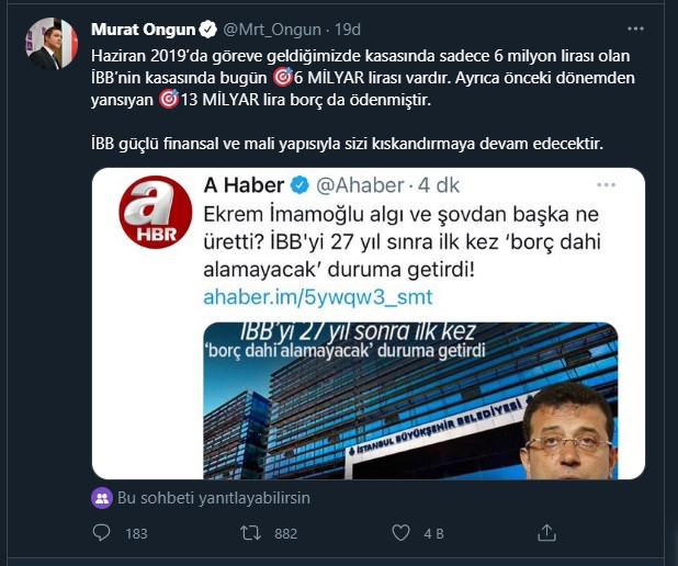 Murat Ongun A Haber'in oyununu yine bozdu - Resim : 1