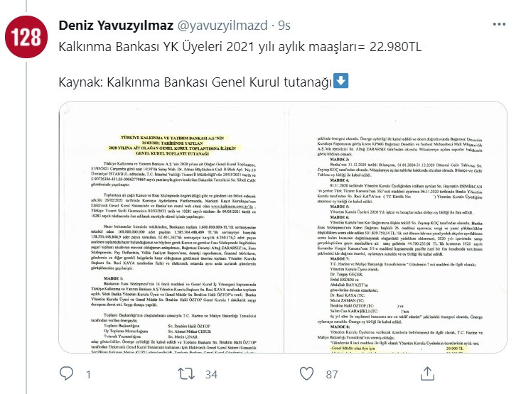 CHP'li vekil bu kez de AKP'lilerin KARDEMİR'deki maaşlarını ifşa etti! - Resim : 4